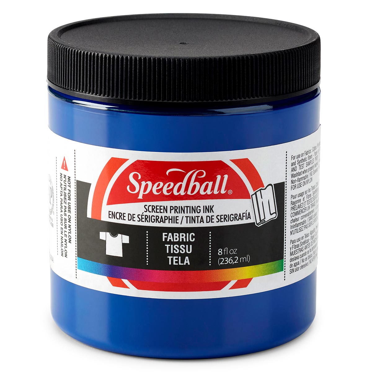 Speedball Fabric Screen Printing Ink – Process Cyan – 236ml (8oz) by Speedball