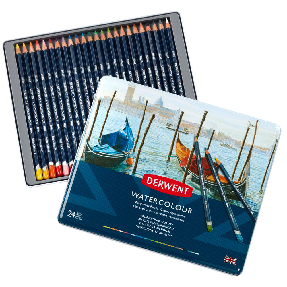 Derwent Wc Pencil Tin Of 24