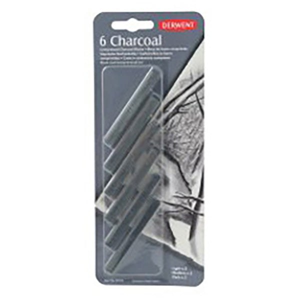Derwent Compressed Charcoal Blister 6