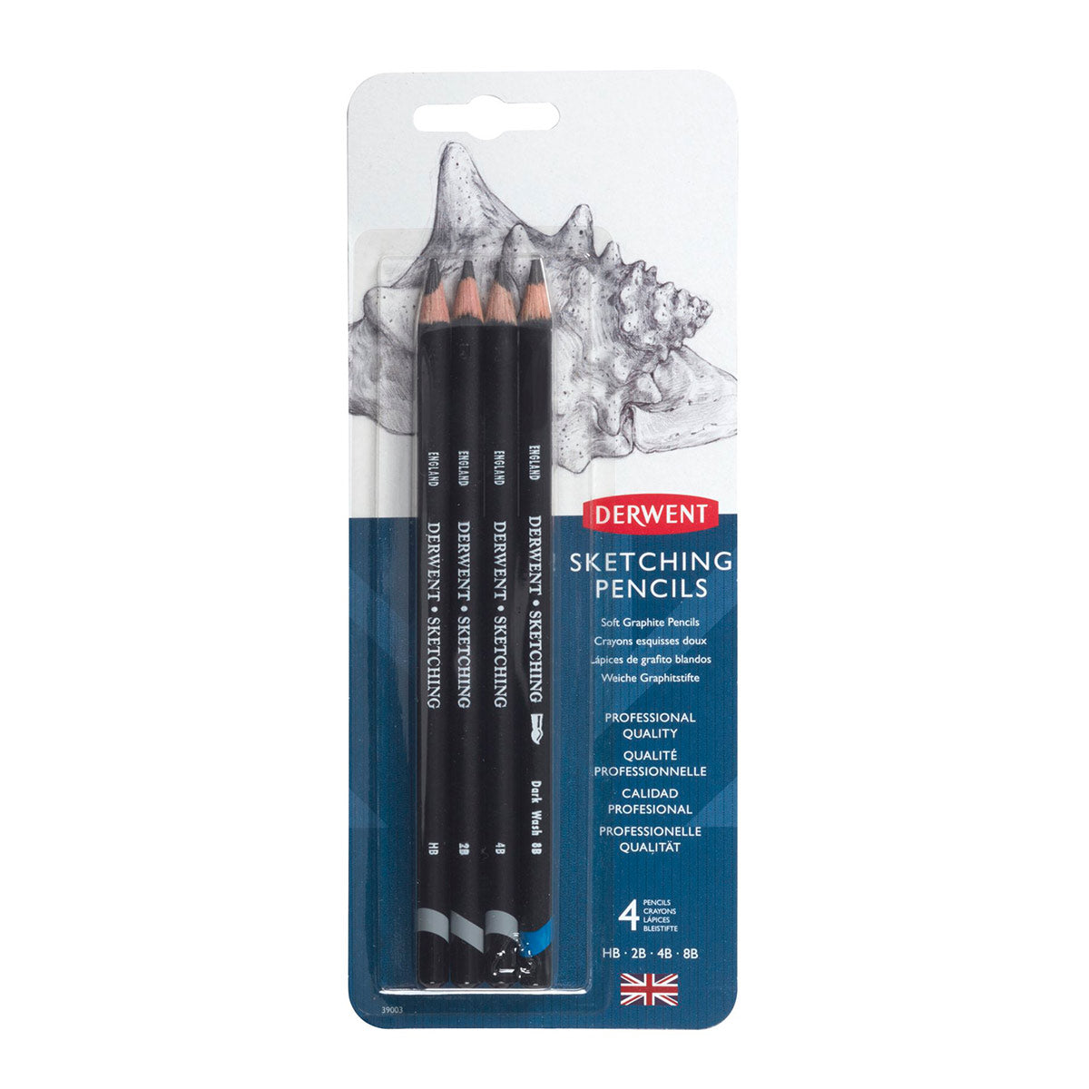 Derwent Sketching Pencil Blister Of 5