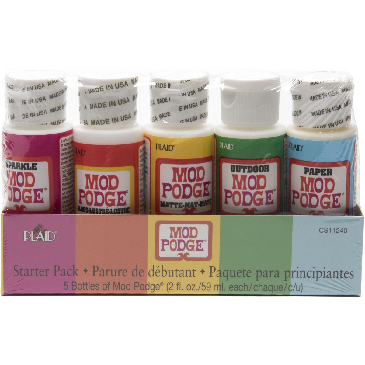 Mod Podge Starter Set (5X2oz) – 59ml (2oz)