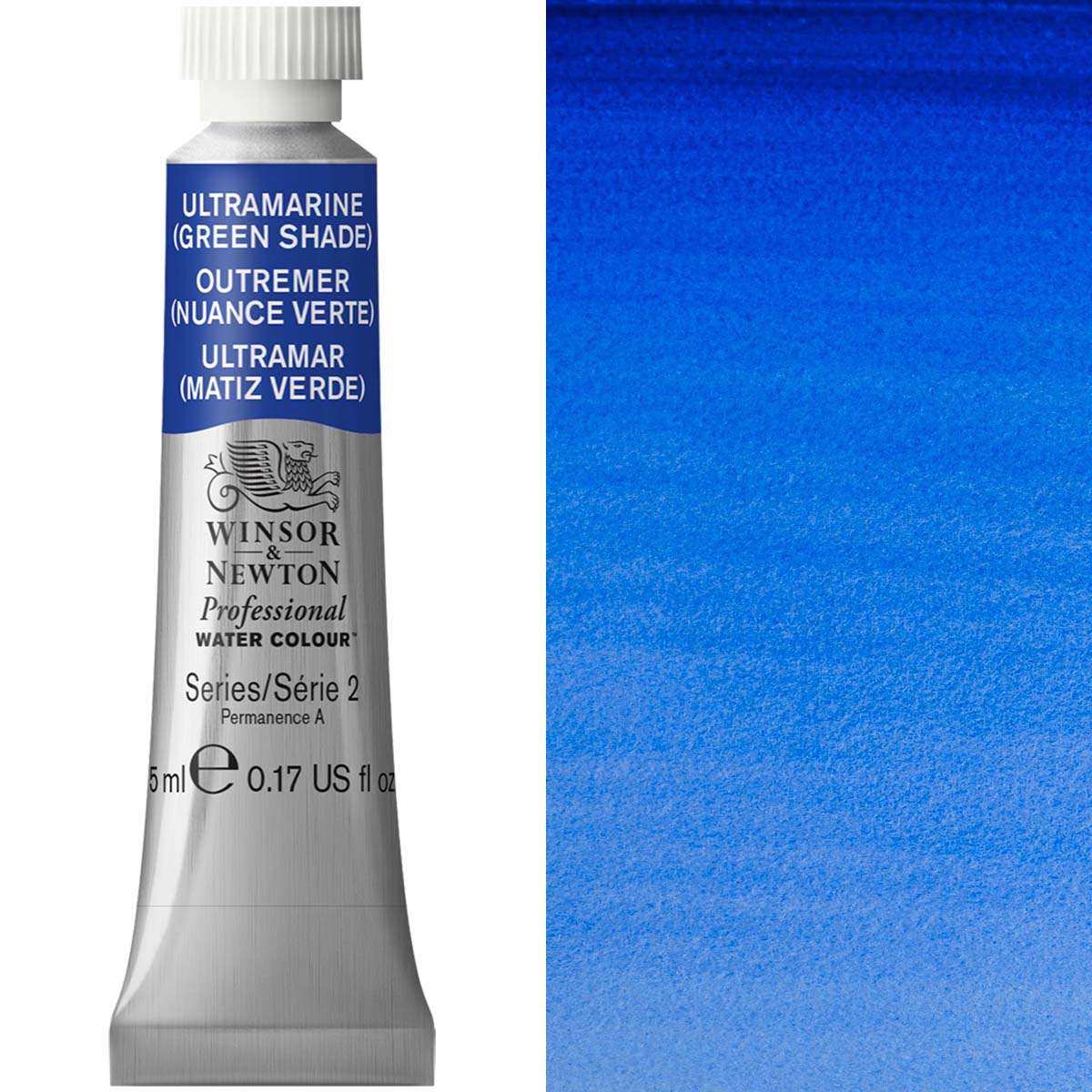 Winsor & Newton Professional Watercolour 5ml Ultramarine Green Shade - Winsor & Newton at DRK Crafts