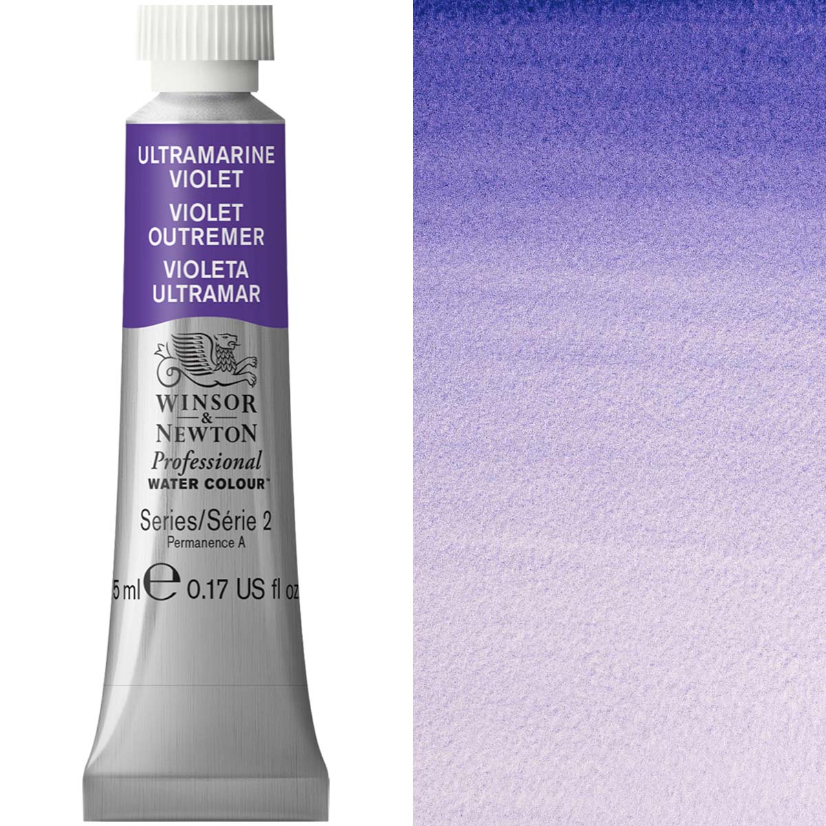 Winsor & Newton Professional Watercolour 5ml Ultramarine Violet - Winsor & Newton at DRK Crafts