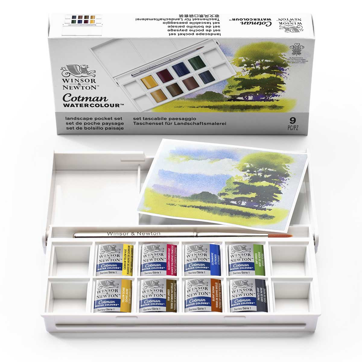 Winsor & Newton Cotman Pocket Set - Landscape - Winsor & Newton at DRK Crafts