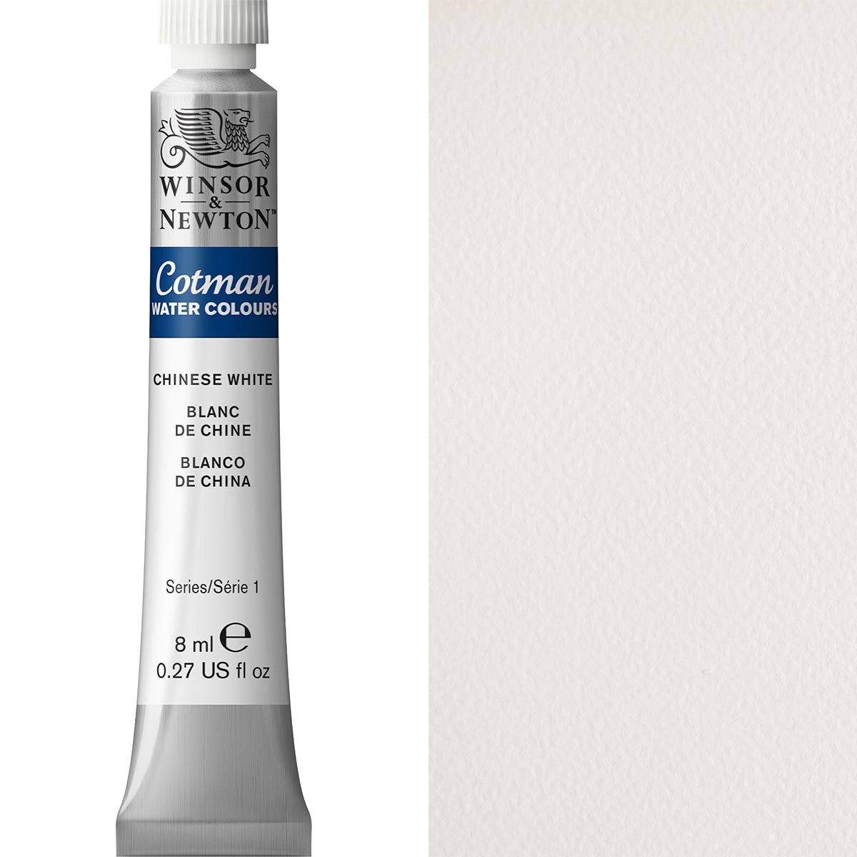 Winsor & Newton Cotman Watercolour 8ml - Chinese White - Winsor & Newton at DRK Crafts