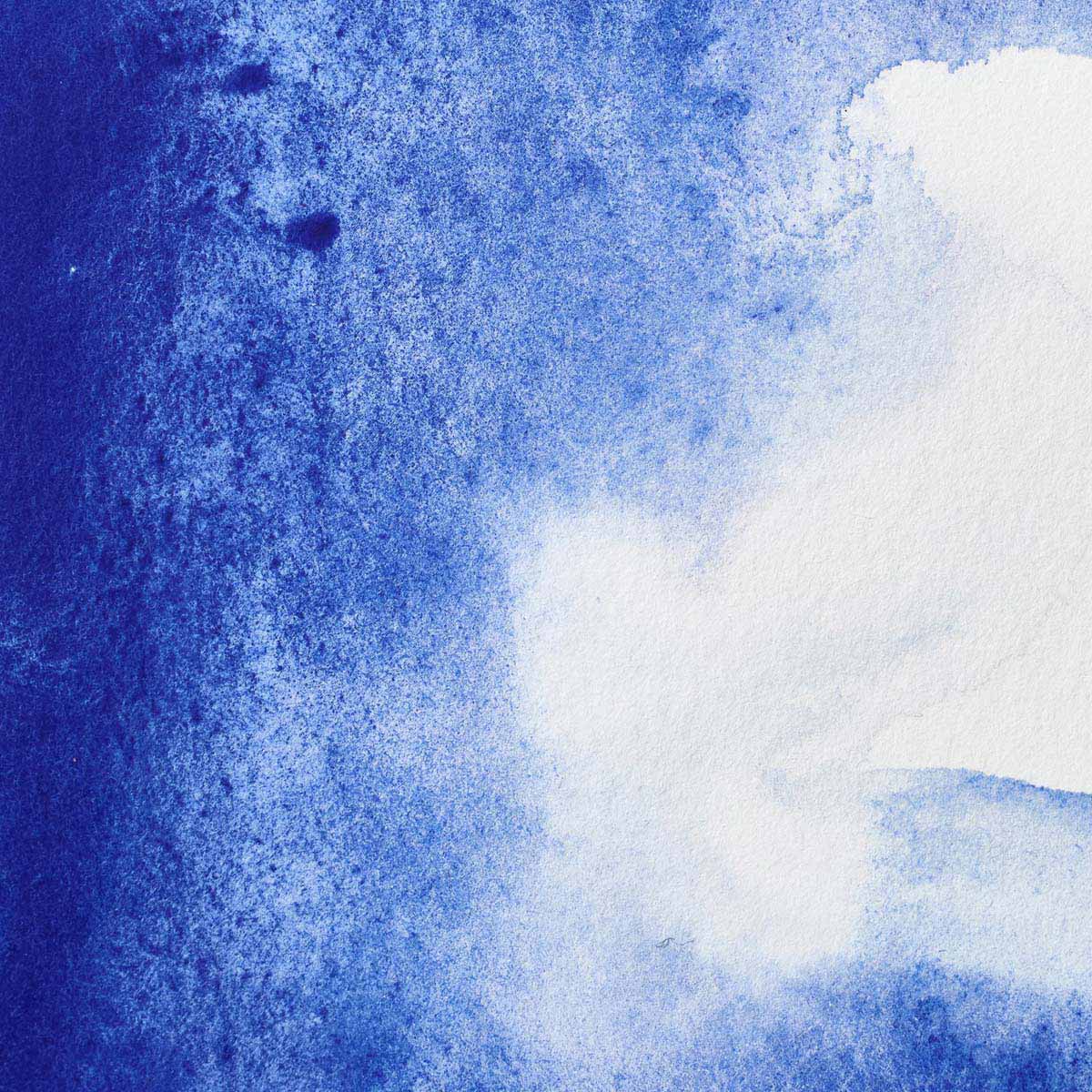 Winsor & Newton French Ultramarine Half Pan - S2 Professional Watercolour - Winsor & Newton at DRK Crafts