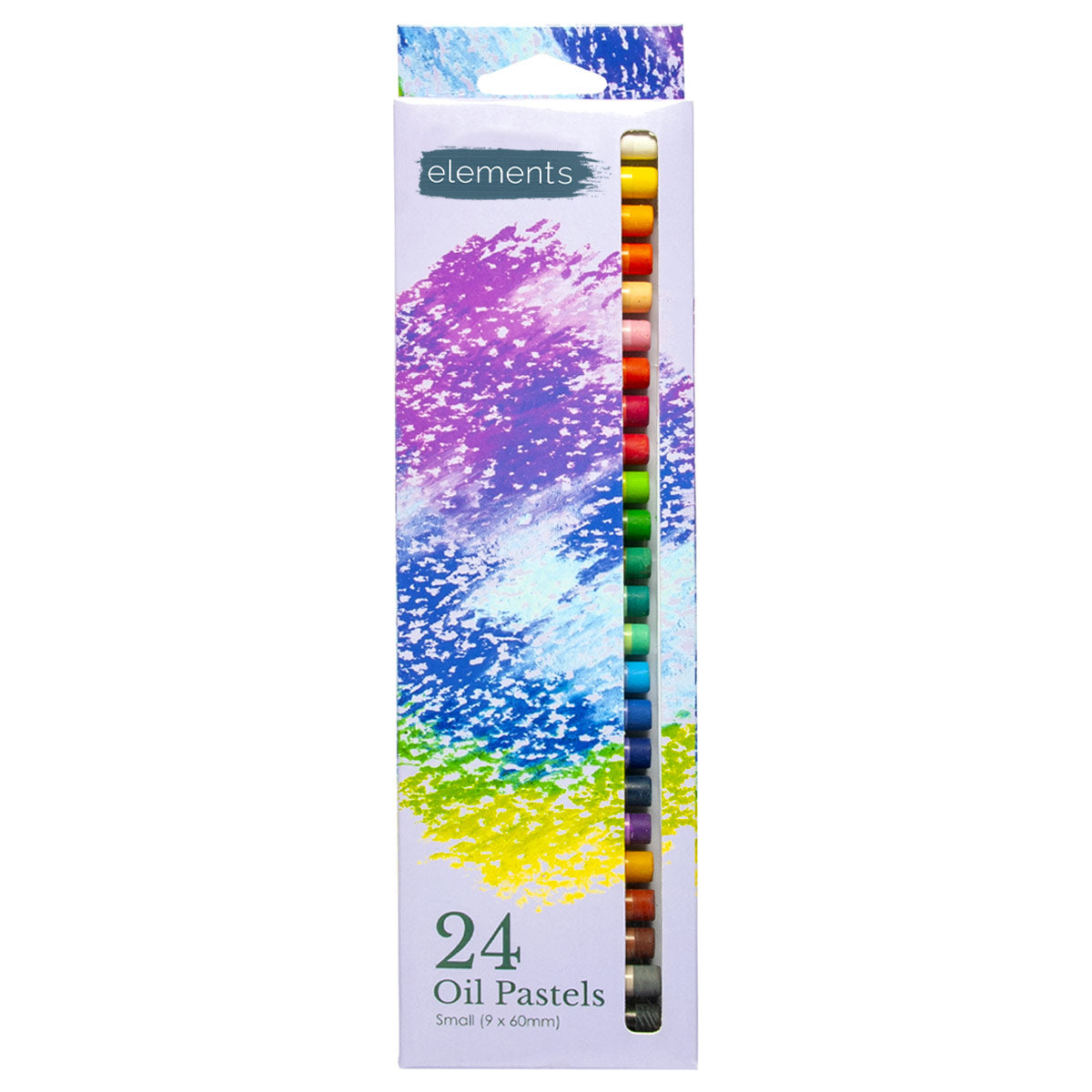 Elements Slim Oil Pastels 24 set – Art & Craft Essential
