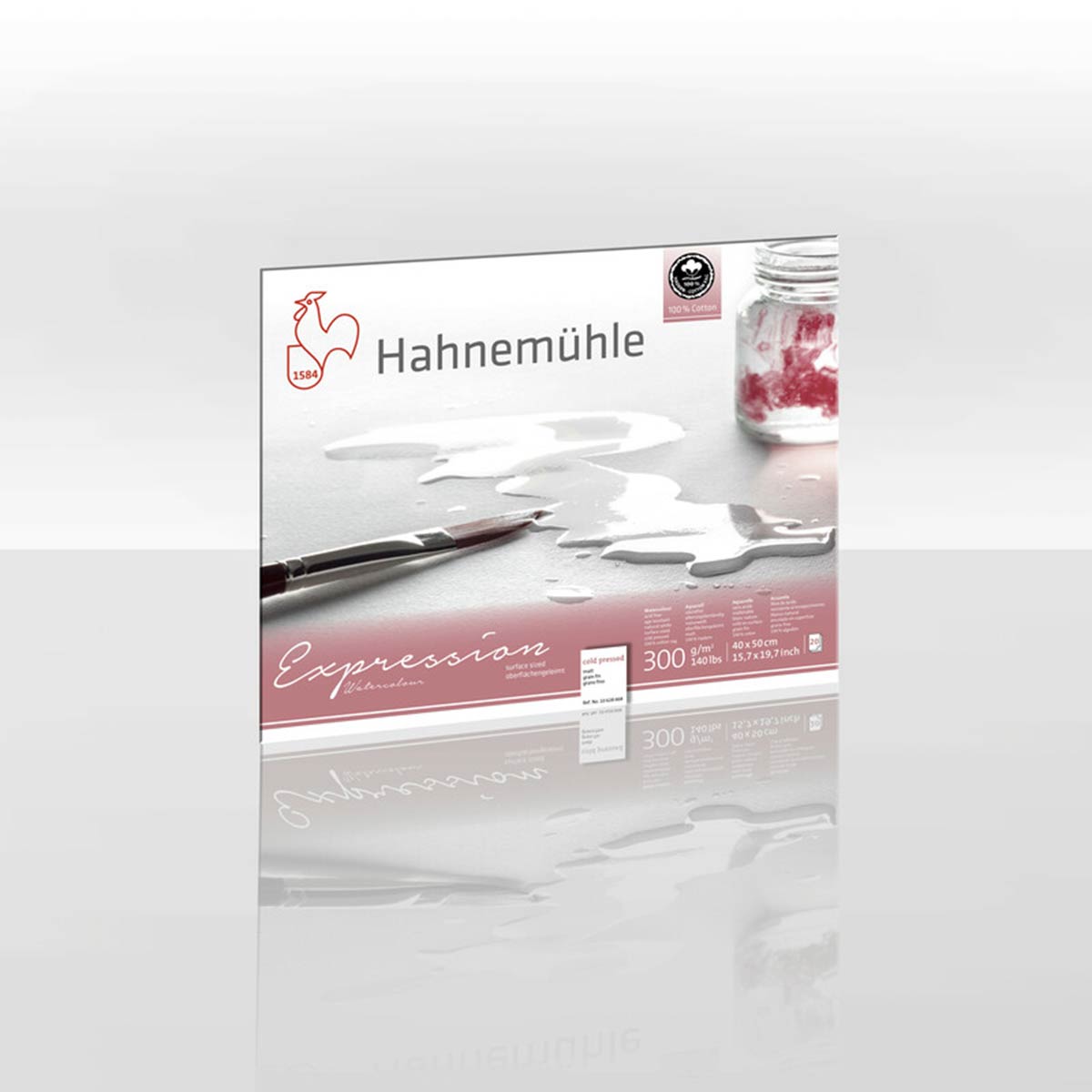 Hahnemuhle Expression Watercolour Block – 40 x 50cm – Cold Pressed