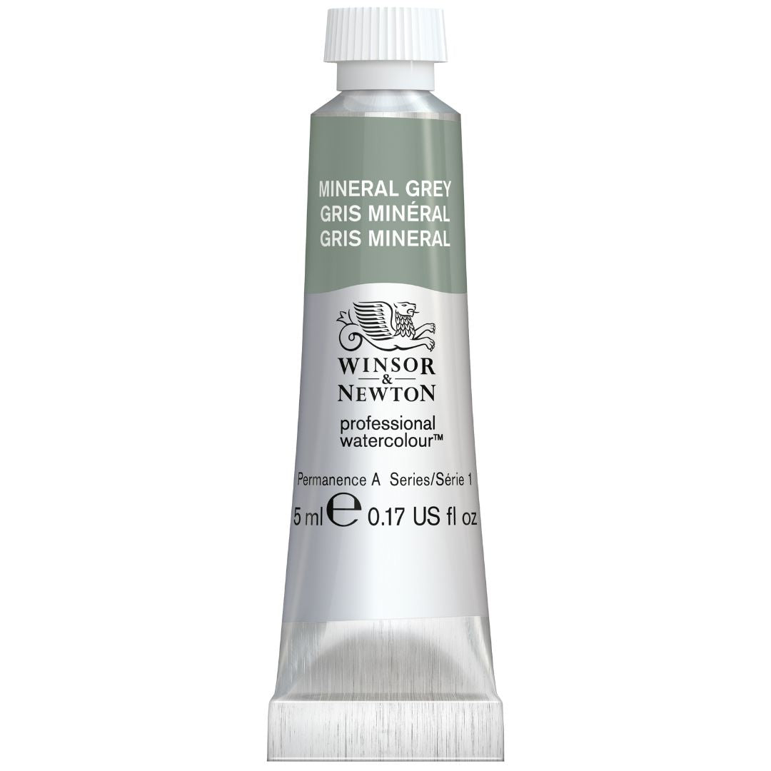 Winsor & Newton Professional Watercolour 5ml Mineral Grey - Winsor & Newton at DRK Crafts