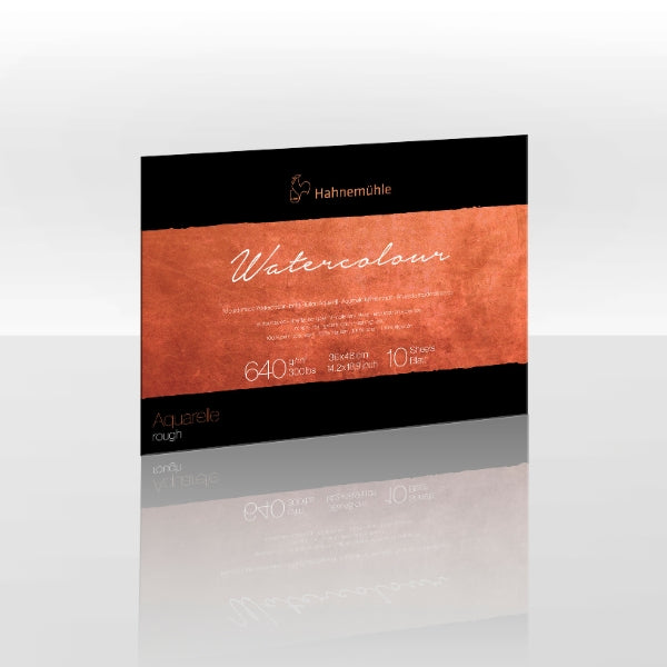 Hahnemuhle Collection Watercolour Block – 36 x 48cm – 640gsm – Rough