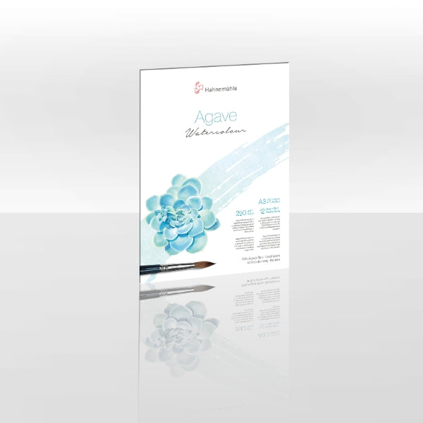 Hahnemuhle Agave Watercolour Pad 290g – A3 – 12 Sheets