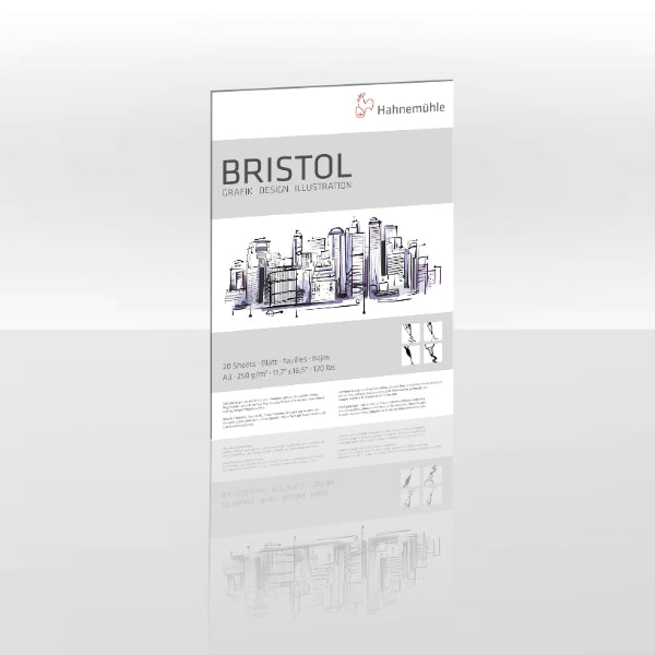 Hahnemuhle Bristol Board Pad – A3 – 250gsm