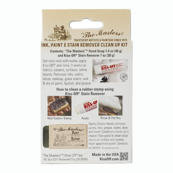 Masters - Ink Paint and Stain Clean Up Kit - The Masters image 2