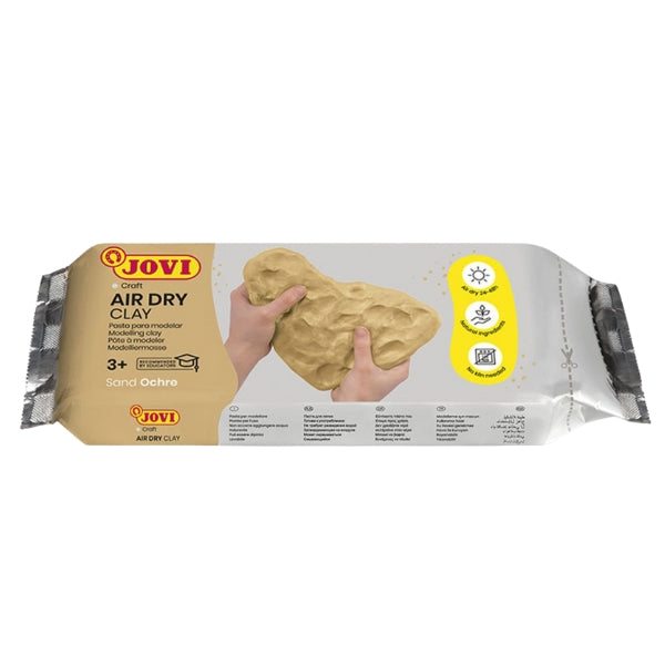Jovi Air-Dry Clay Bar – 500g – Ocher