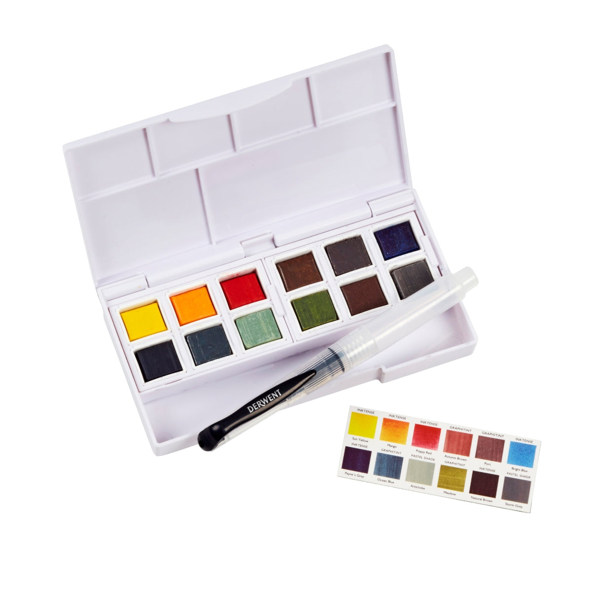 Derwent Line And Wash Paint Set