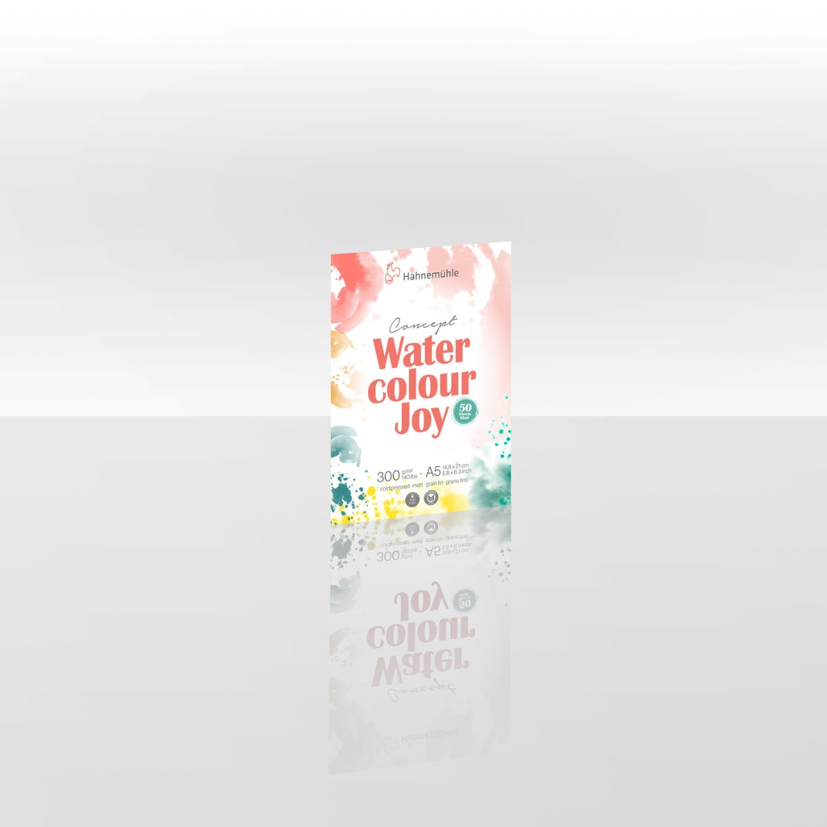 Hahnemuhle Watercolour Joy Pad – A5 – 50 Sheets – 300gsm – Cold Pressed