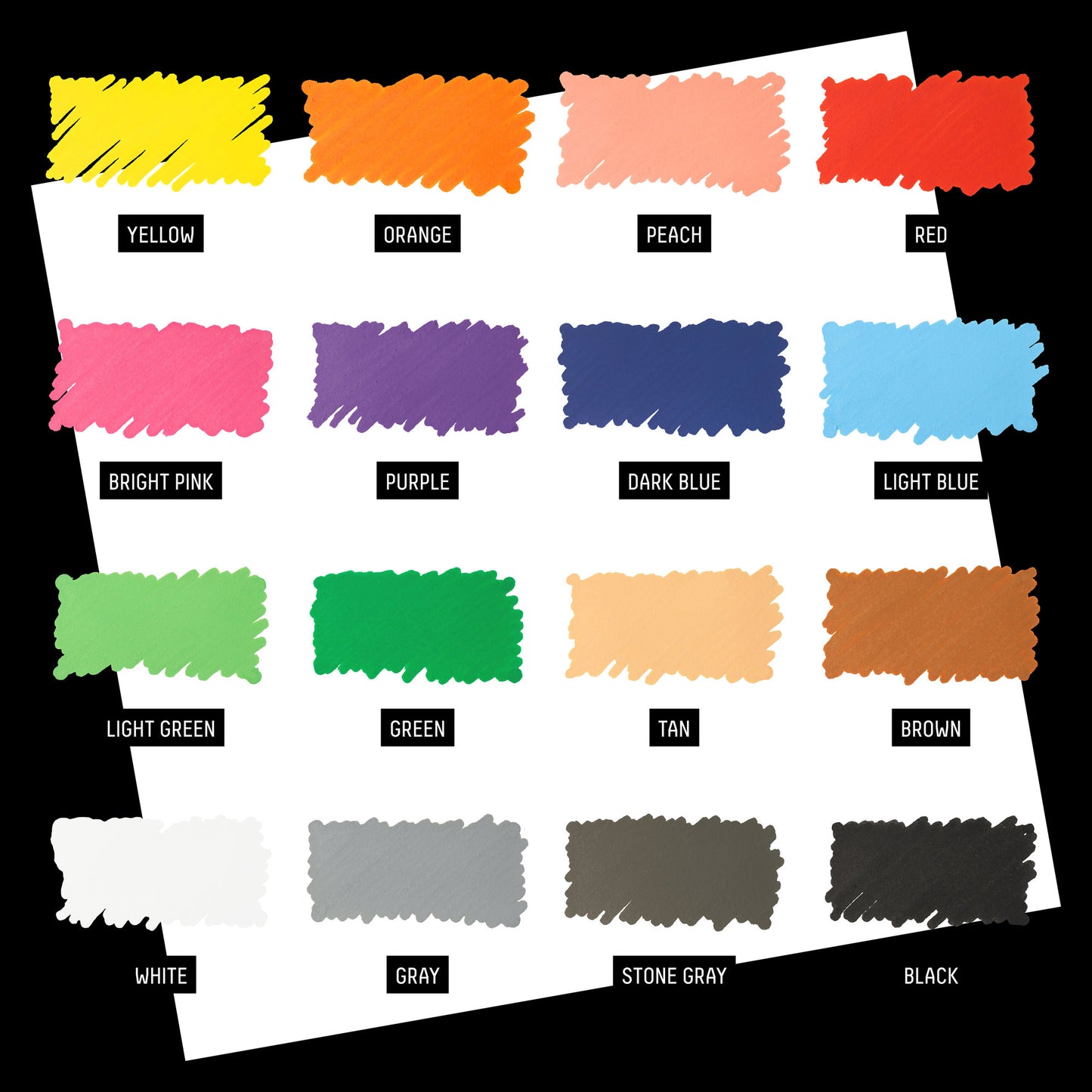 Liquitex LQX Marker Set 16 Pack 16x2mm