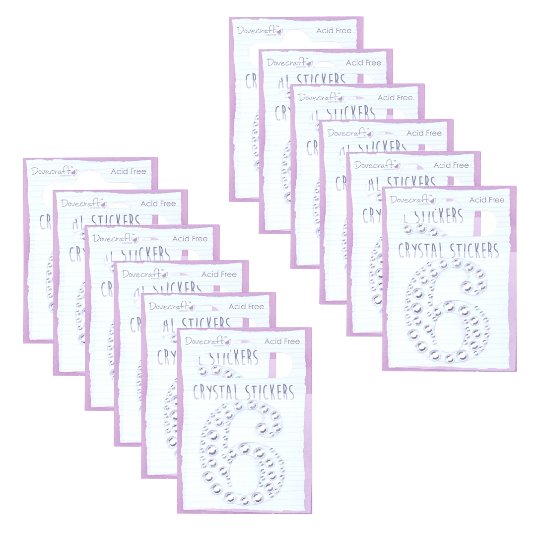Dovecraft Crystal Stickers 6