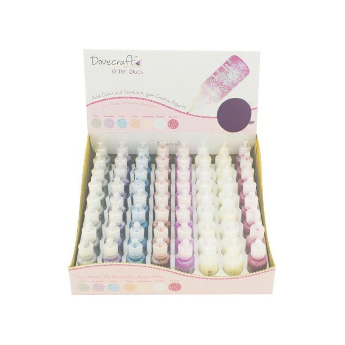 Dovecraft Glitter Glue Pastel 20ml