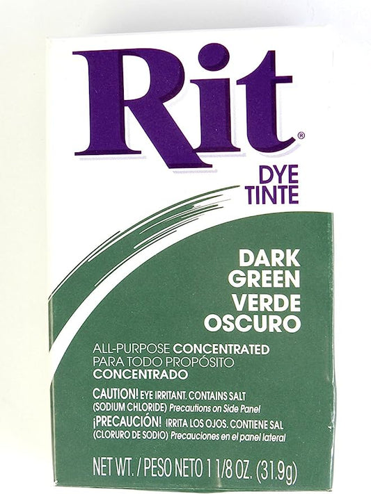 Rit Dye Powder-Dark Green