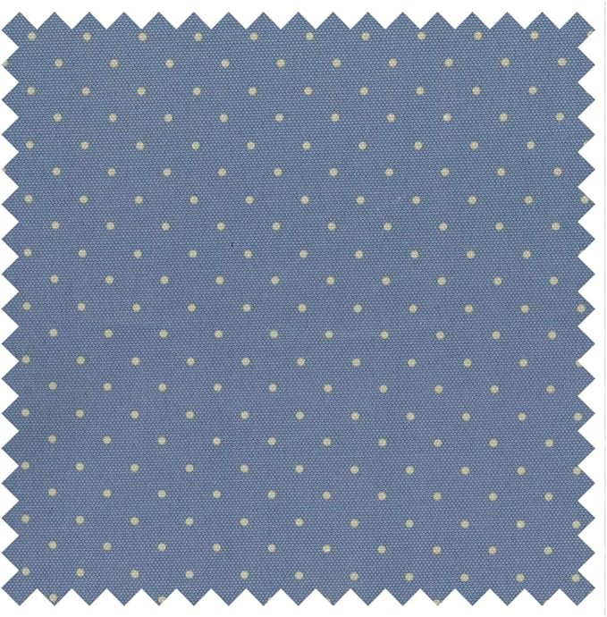Soft Knitting Pin Case (Matt PVC) - Cornflower Mini Polka Dot