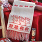 Anchor Embroidery Table Runner Kit Dancing Santa