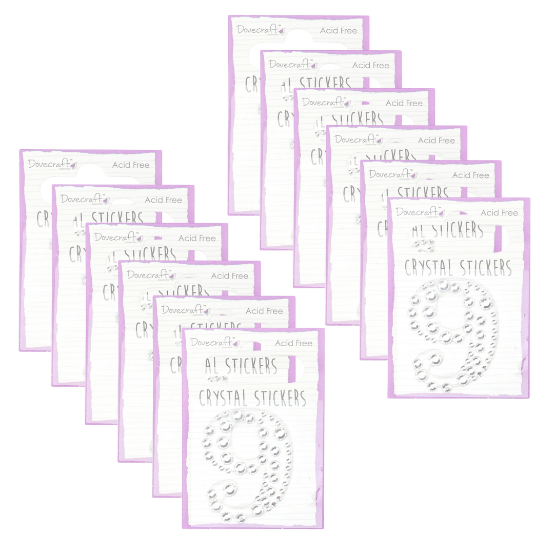 Dovecraft Crystal Stickers 9