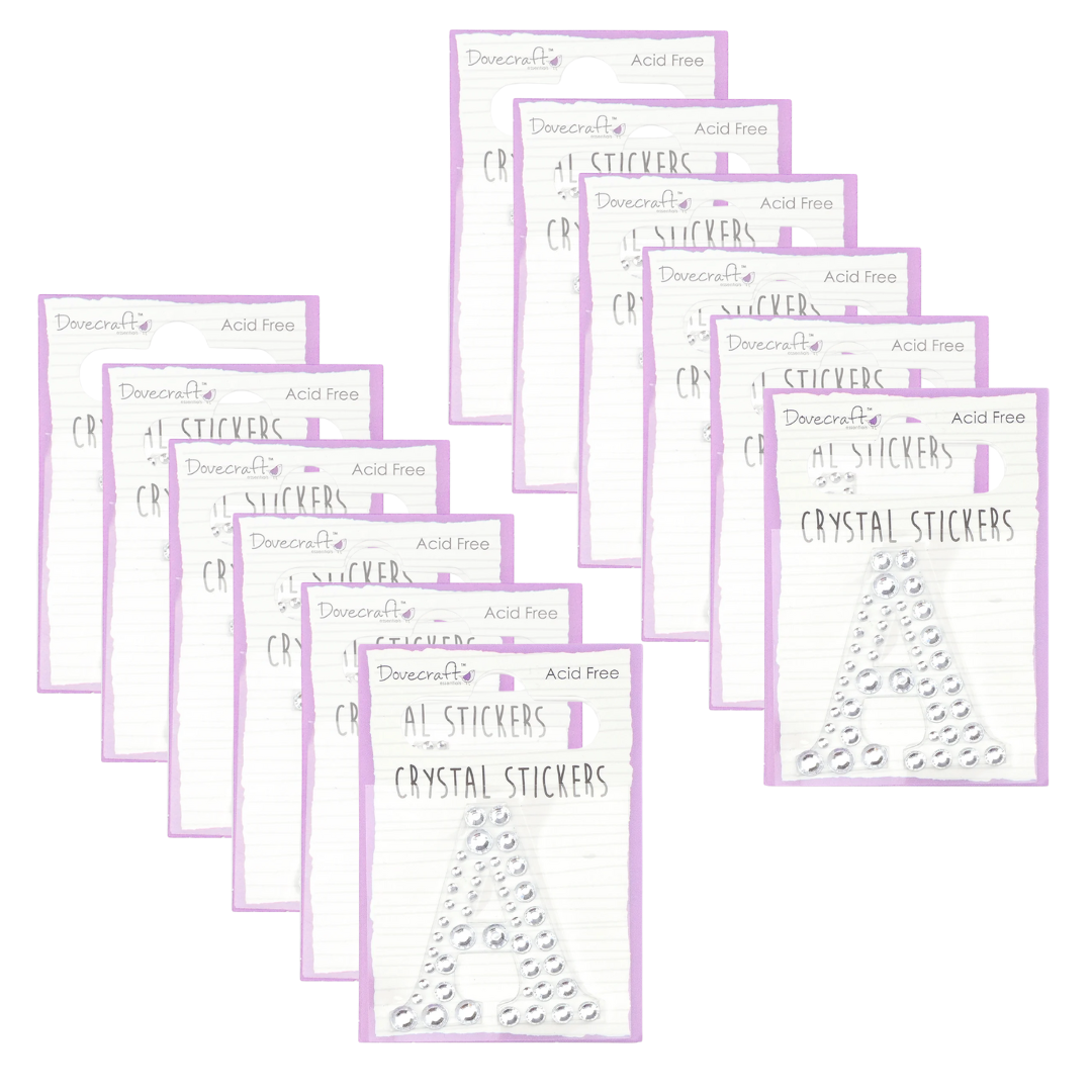 Dovecraft Crystal Stickers A