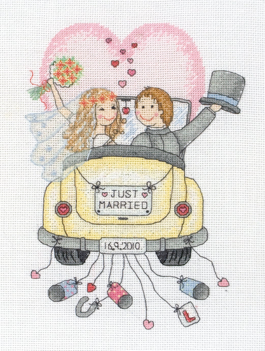 Anchor Counted Cross Stitch Kit Just Married