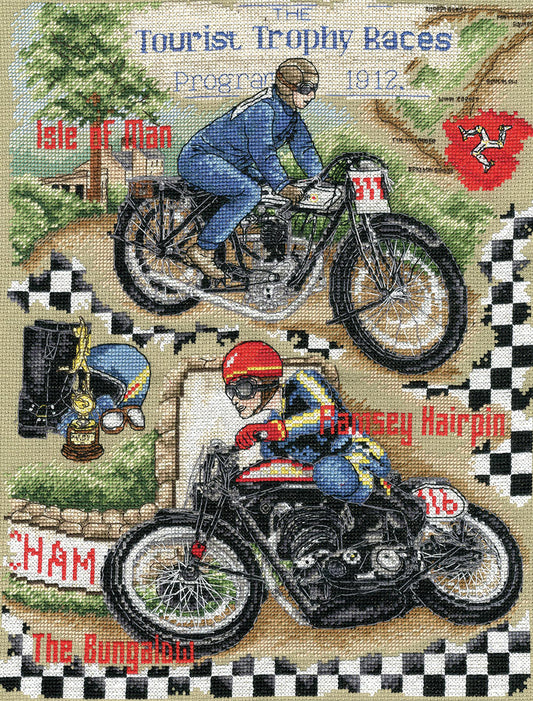 Anchor Counted Cross Stitch Kit Isle of Man