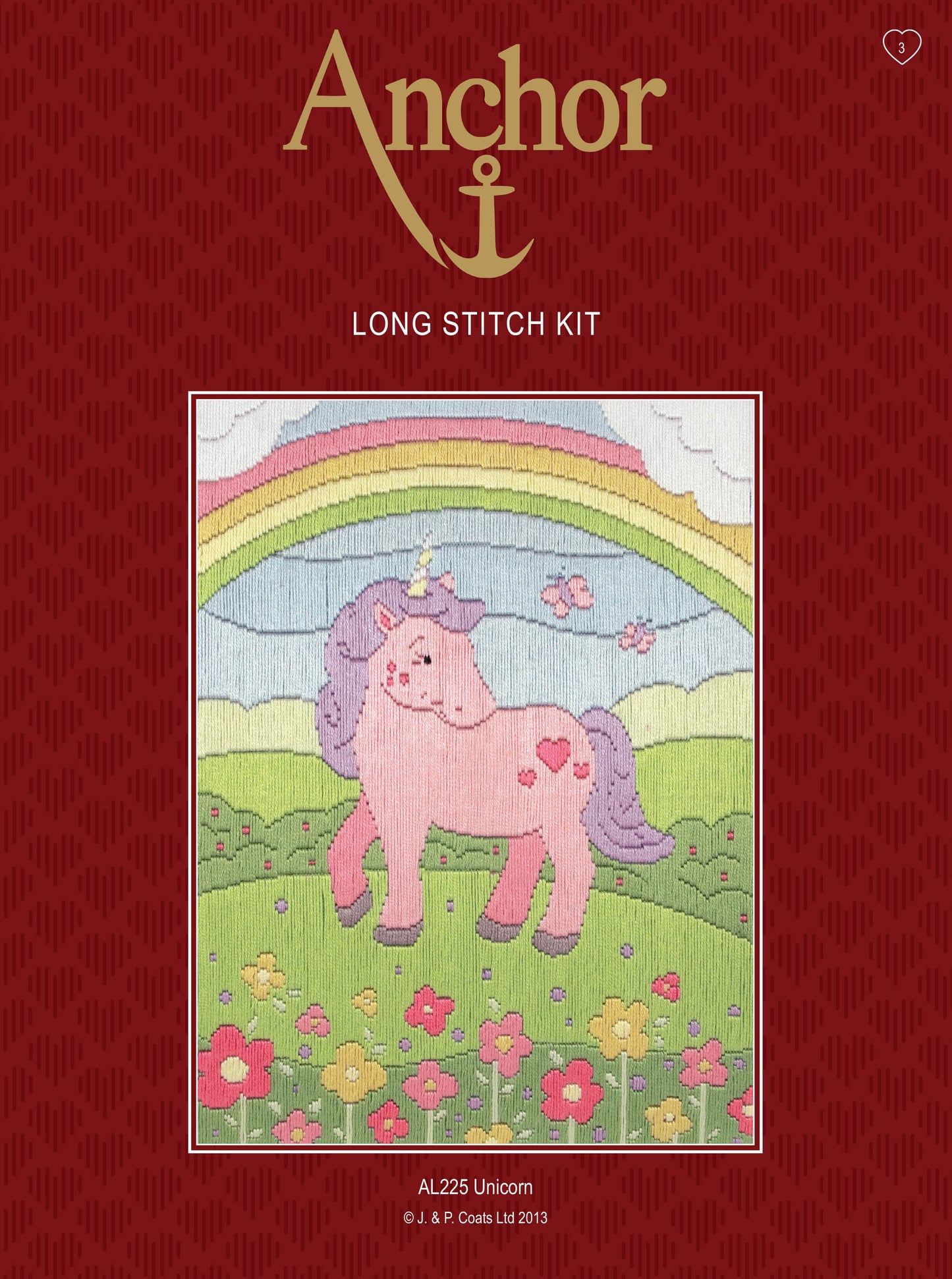 Anchor Long Stitch Kit Unicorn