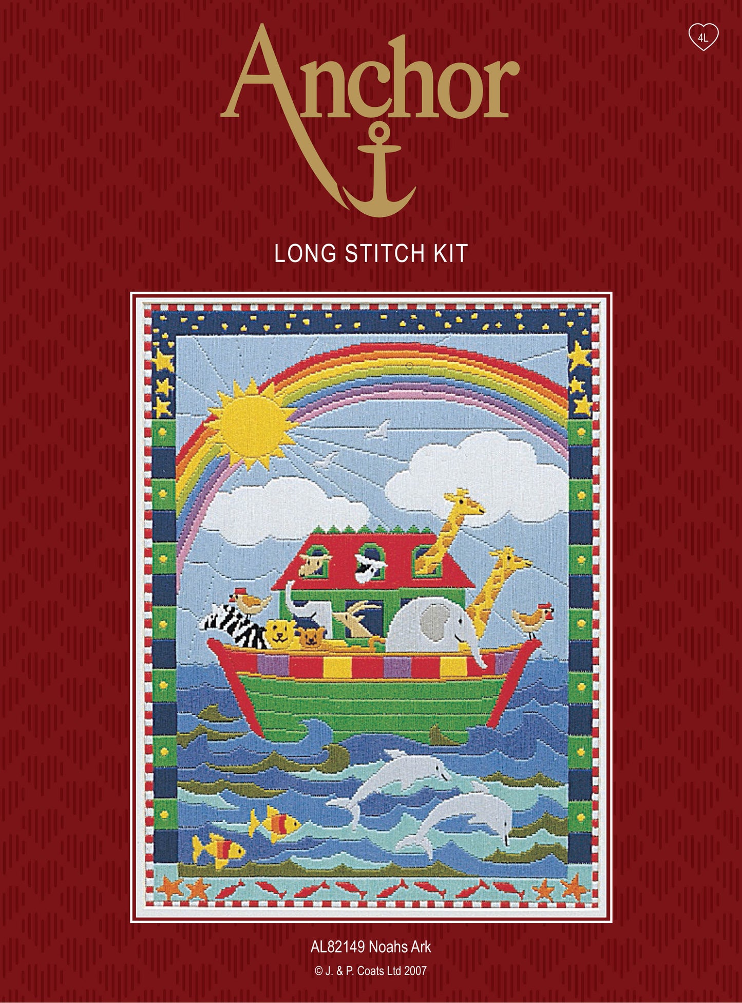 Anchor Long Stitch Kit Noah's Ark