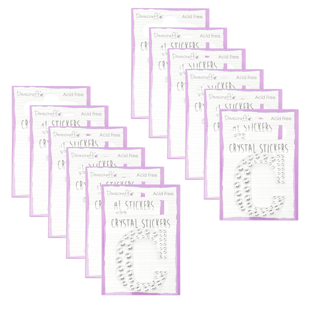 Dovecraft Crystal Stickers C