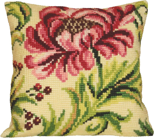 Collection D'Art - Cross Stitch Cushion Front Kit - Wild Rose
