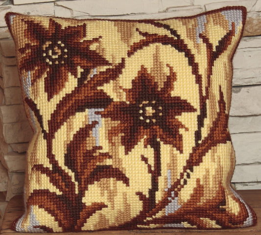 Collection D'Art - Cross Stitch Cushion Front Kit - Silhouet