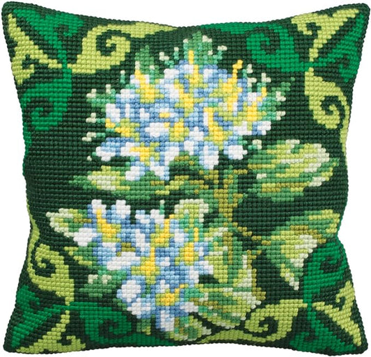 Collection D'Art - Cross Stitch Cushion Front Kit - Green Le