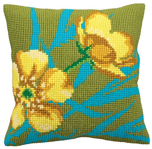 Collection D'Art - Cross Stitch Cushion Front Kit - Golden B