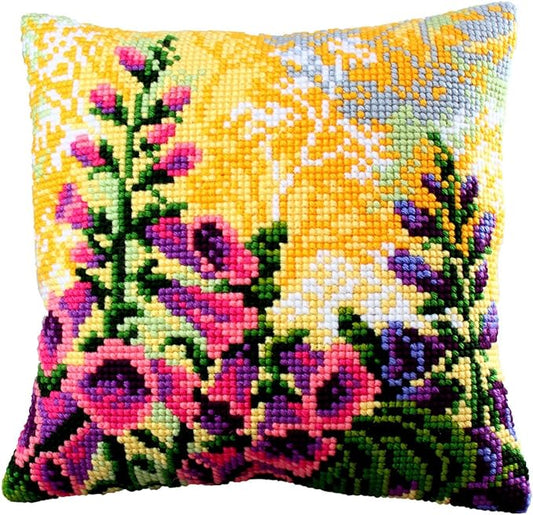 Collection D'Art - Cross Stitch Cushion Front Kit - Lupin Dr