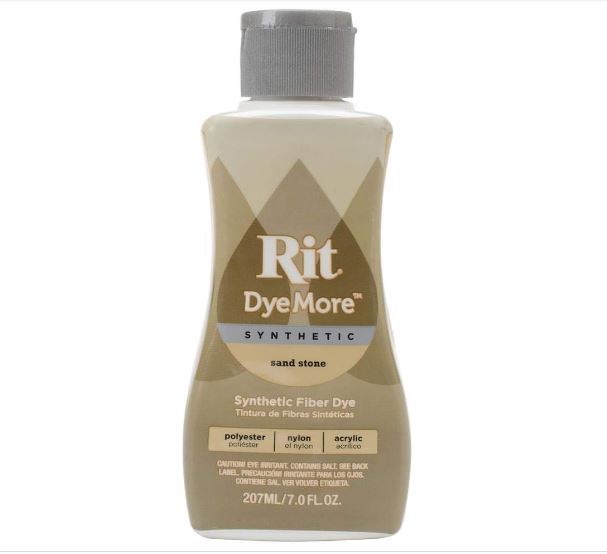 Rit DyeMore Synthetic Fiber Dye, Sand Stone - 7.0 fl oz