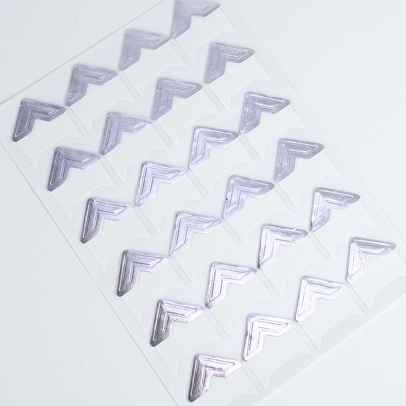 Dovecraft Essentials Photo Corners - Silver