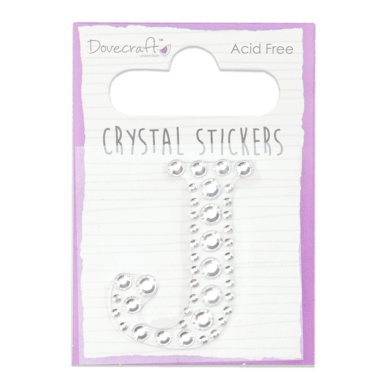 Dovecraft Crystal Stickers J