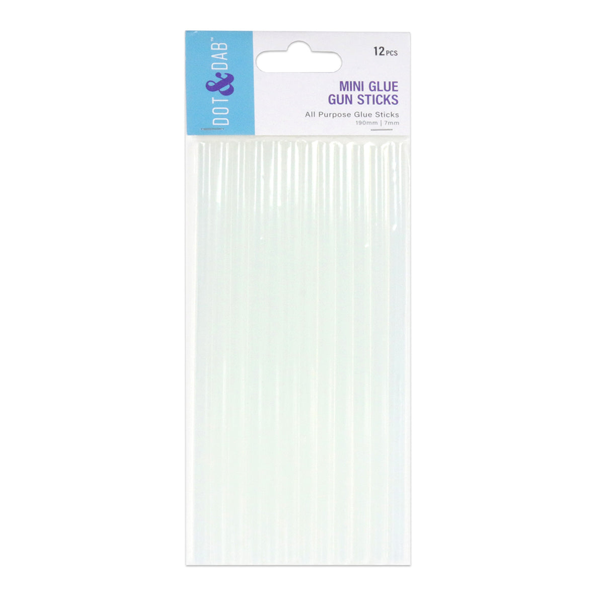 Dot and Dab Glue Gun Sticks - Mini - 12 Pack