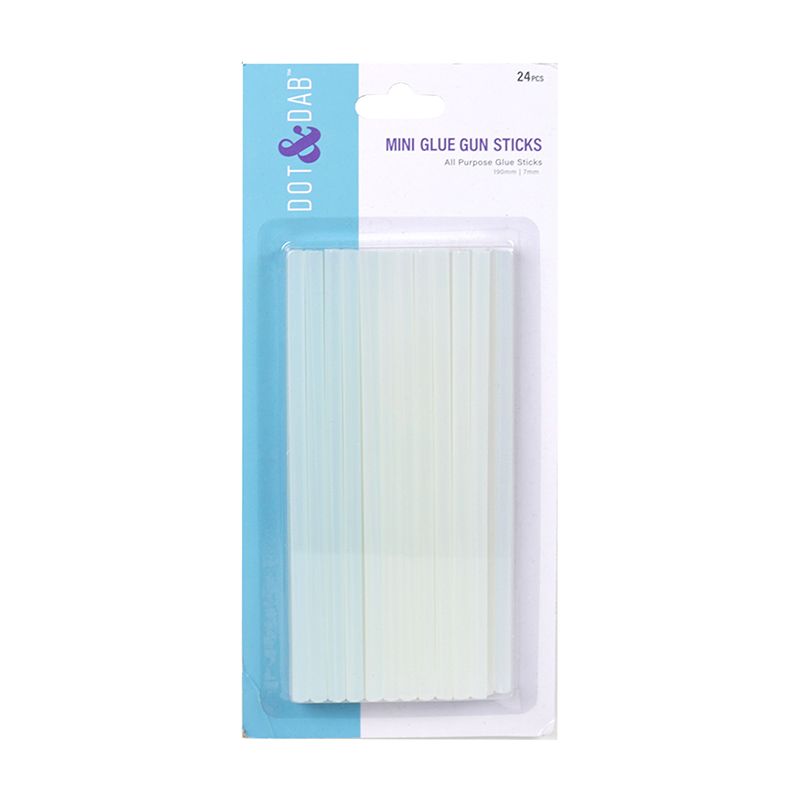 Dot and Dab Glue Gun Sticks - Mini - 24 Pack