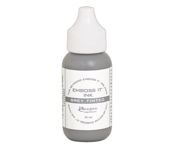 Ranger Emboss - It Ink Pad Reinker 1oz - Gray