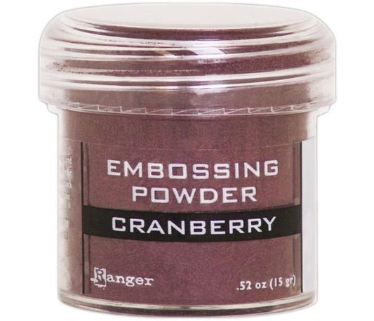 Ranger Embossing Powder-Cranberry Metallic