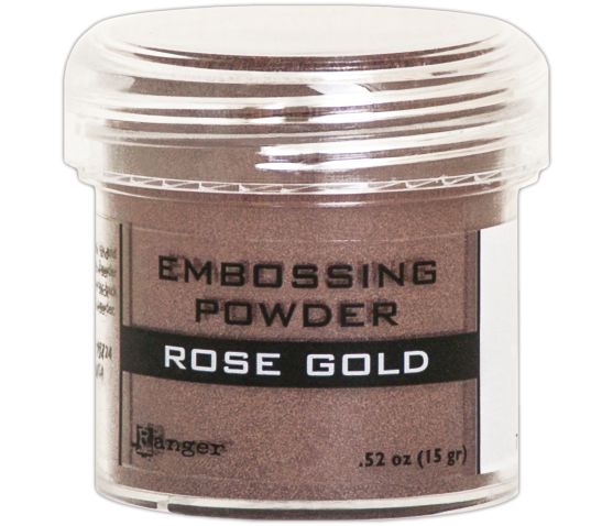 Ranger Embossing Powder-Rose Gold Metallic