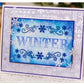 Glittering Snowflakes - 5x7 Die Cutting & Emboss Folder - Hello Winter
