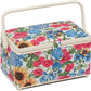 Sewing Basket - Garden Floral  - Deep Rectangle - HobbyGift Classic - HGLD476