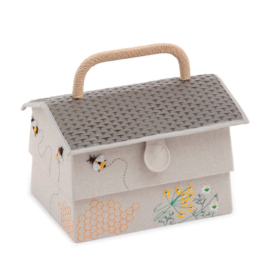 Sewing Basket - Premium - ""Bee Hive"" Sewing Box - HobbyGift