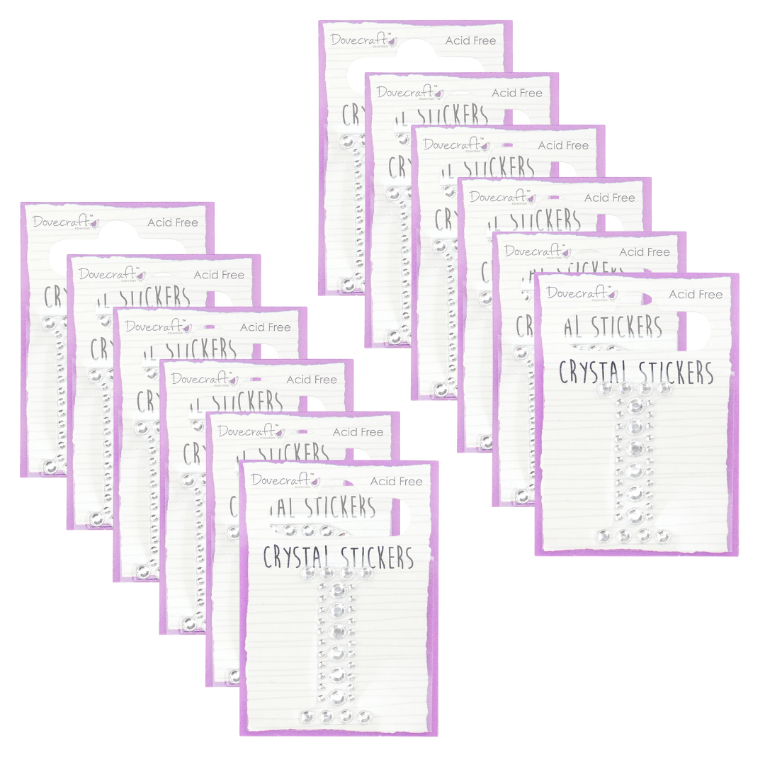 Dovecraft Crystal Stickers I